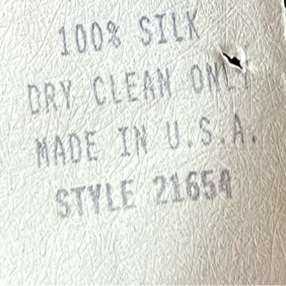 🌈VTG 80’s Geometric Color-Block 100% Silk Blazer Jacket: Size 10 - Picture 5 of 7